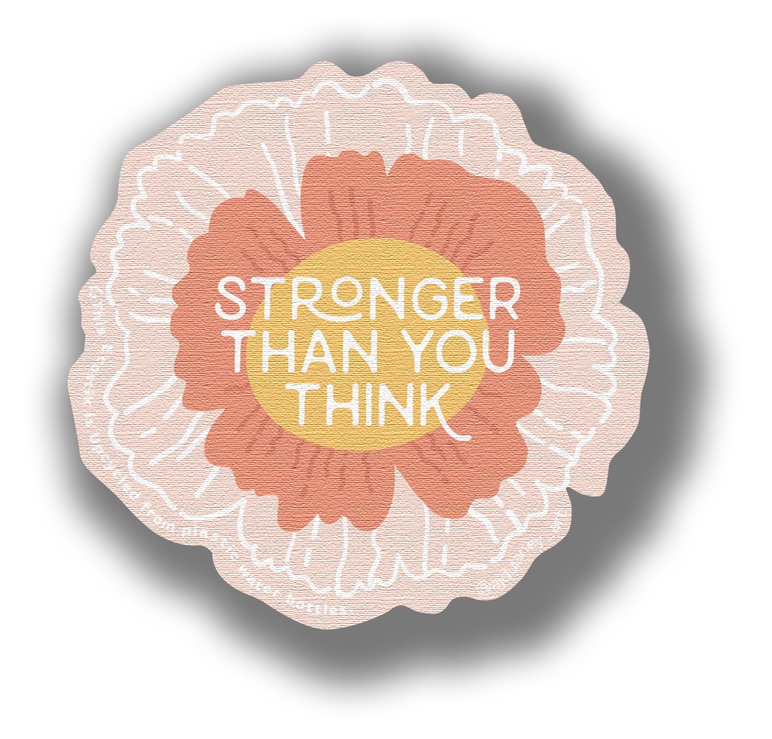 3" x 3" Stronger Than You Think EcoStiks Patches