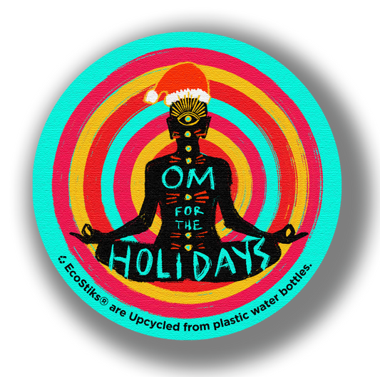 3" x 3" Om for the Holidays EcoStiks Patches